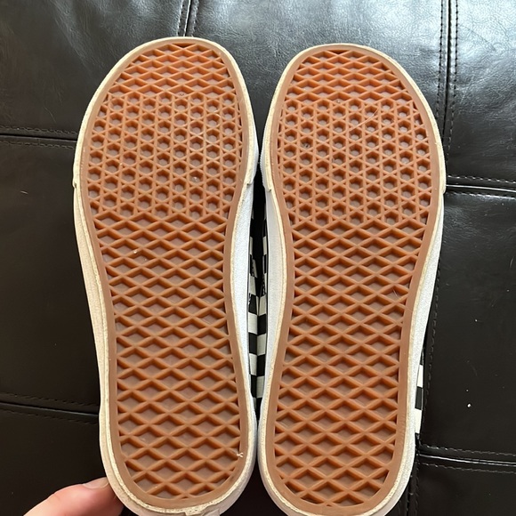 Men’s Black & White Checkered Old Skool Vans - Picture 4 of 4